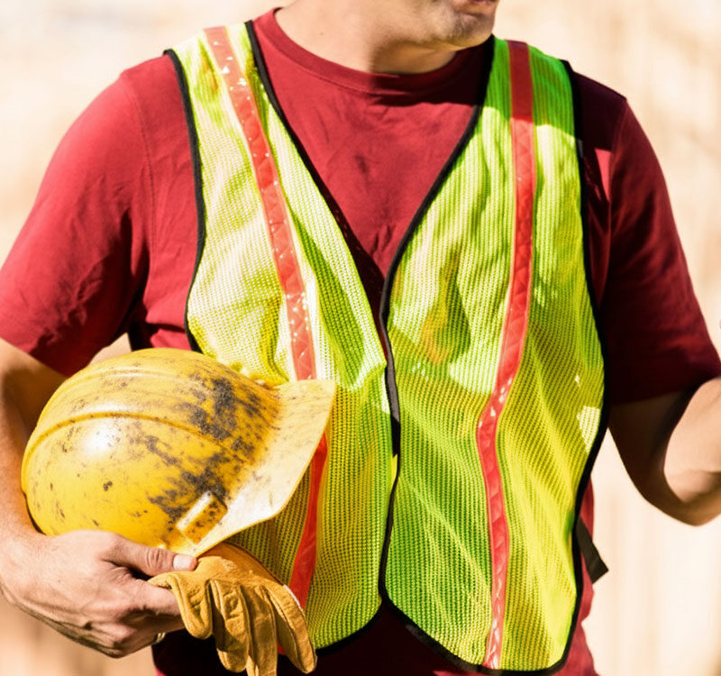 Union Worker Checking Communications
